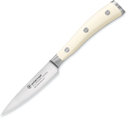 Нож для очищения овощей Wüsthof Classic Ikon Creme 9 см кремовый фото