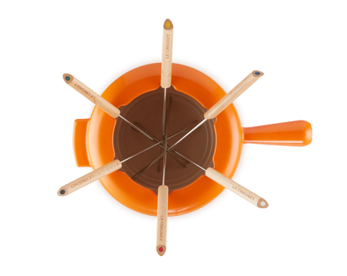 Набор для фондю Le Creuset Tradition 20 см оранжевый фото