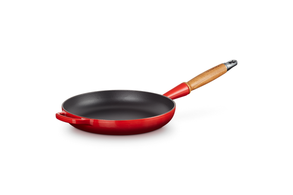 Сковорідка Le Creuset Signature 28 см з дерев'яною ручкою Rhone фото