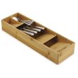 Органайзер для кухонного приладдя Joseph Joseph DrawerStore 6x12,2x39,8 см бамбук