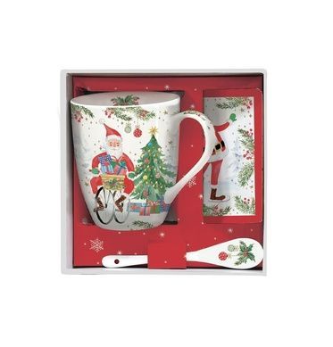 Подарунковий чайний набір Easy Life Joyful Santa фото