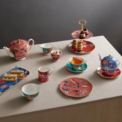 Блюдо сервірувальне Wedgwood Paeonia Blush 34x15 см фото