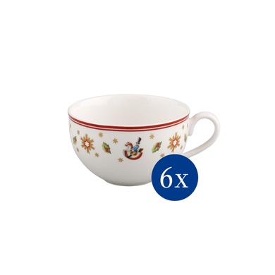 Набор из 6 чашек для кофе Villeroy & Boch Toy's Delight 200 мл фото