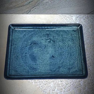 Набор тарелок Kütahya Porselen Tan 6шт прямоугольных фото