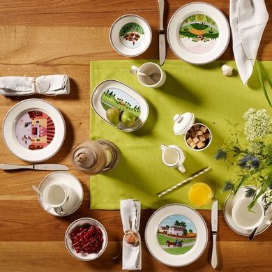 Тарілка для супу Villeroy & Boch Design Naif Farmer 21 см фото