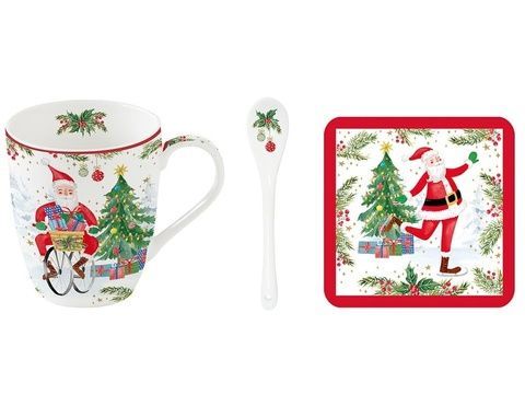 Подарунковий чайний набір Easy Life Joyful Santa фото