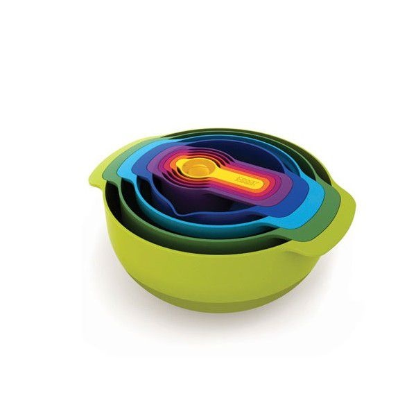 Набор посуды для смешивания Joseph Joseph Nest Multicolor 9 предметов фото