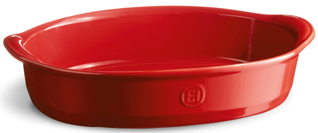 Форма для запекания Emile Henry 2,3 л 36,5x20,5 см керамическая овальная красная фото