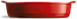 Форма для запекания Emile Henry 2,3 л 36,5x20,5 см керамическая овальная красная
