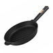Сковорідка-гриль Brizoll Optima Black 28 см чавунна