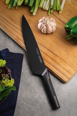 Нож шеф-повара 20,3 см Tramontina Nygma черный фото