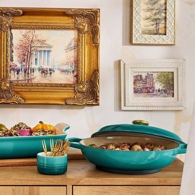 Каструля Le Creuset Signature Bleu Riviera 2,8 л фото