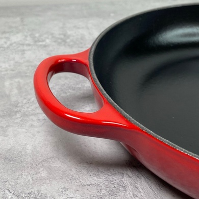 Сковорідка Le Creuset Signature 28 см з дерев'яною ручкою Rhone фото