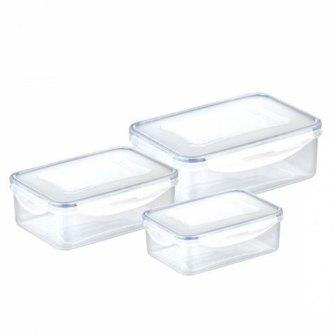 Набор из 3 контейнеров Tescoma Freshbox прямоугольных фото