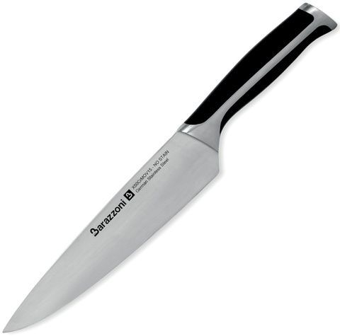 Ніж кухарський Barazzoni Inox Professional 20 см чорний фото