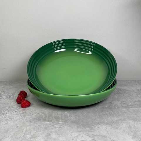 Набір із 2 глибоких тарілок Le Creuset Vancouver 21,7 см Bamboo Green фото