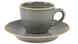 Набір з 6 чашок для кави Porland Seasons 80 мл темно-сірий