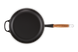 Сковорідка Le Creuset Signature 28 см з дерев'яною ручкою Black Onyx