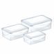 Набор из 3 контейнеров Tescoma Freshbox прямоугольных