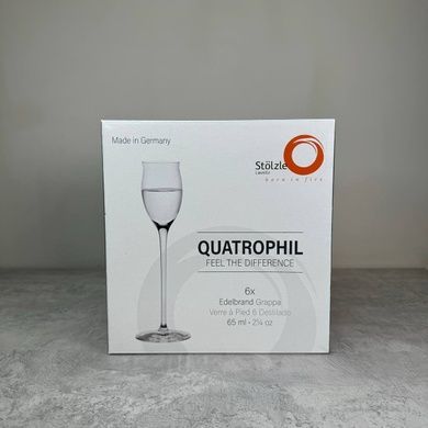 Набір із 6 чарок для лікеру St&ouml;lzle Lausitz Quatrophil 65 мл фото