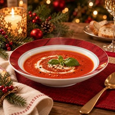Тарілка супова Seltmann Life Christmas 23 см фото