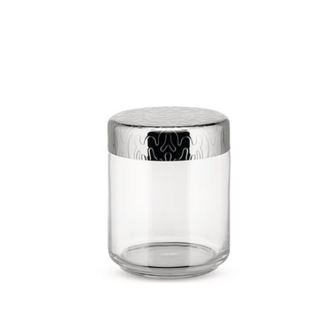 Банка для хранения сыпучих продуктов Alessi Dressed из стекла 1,5 л фото