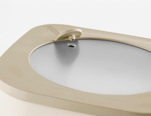 Харчовий контейнер Guzzini Kitchen Active Design 900 мл бежевий фото