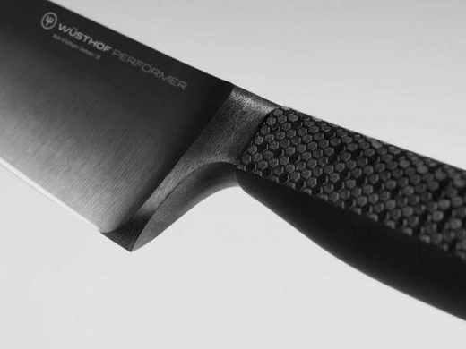 Нож шеф-повара Wüsthof Performer 20 см черный фото