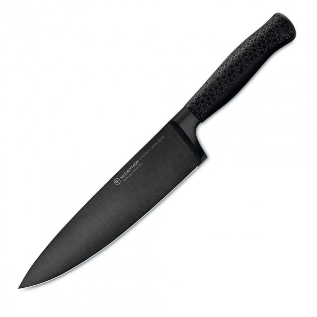Нож шеф-повара Wüsthof Performer 20 см черный фото