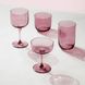 Набор из 2 стаканов для воды Villeroy & Boch Like Glass Grape 385 мл розовый
