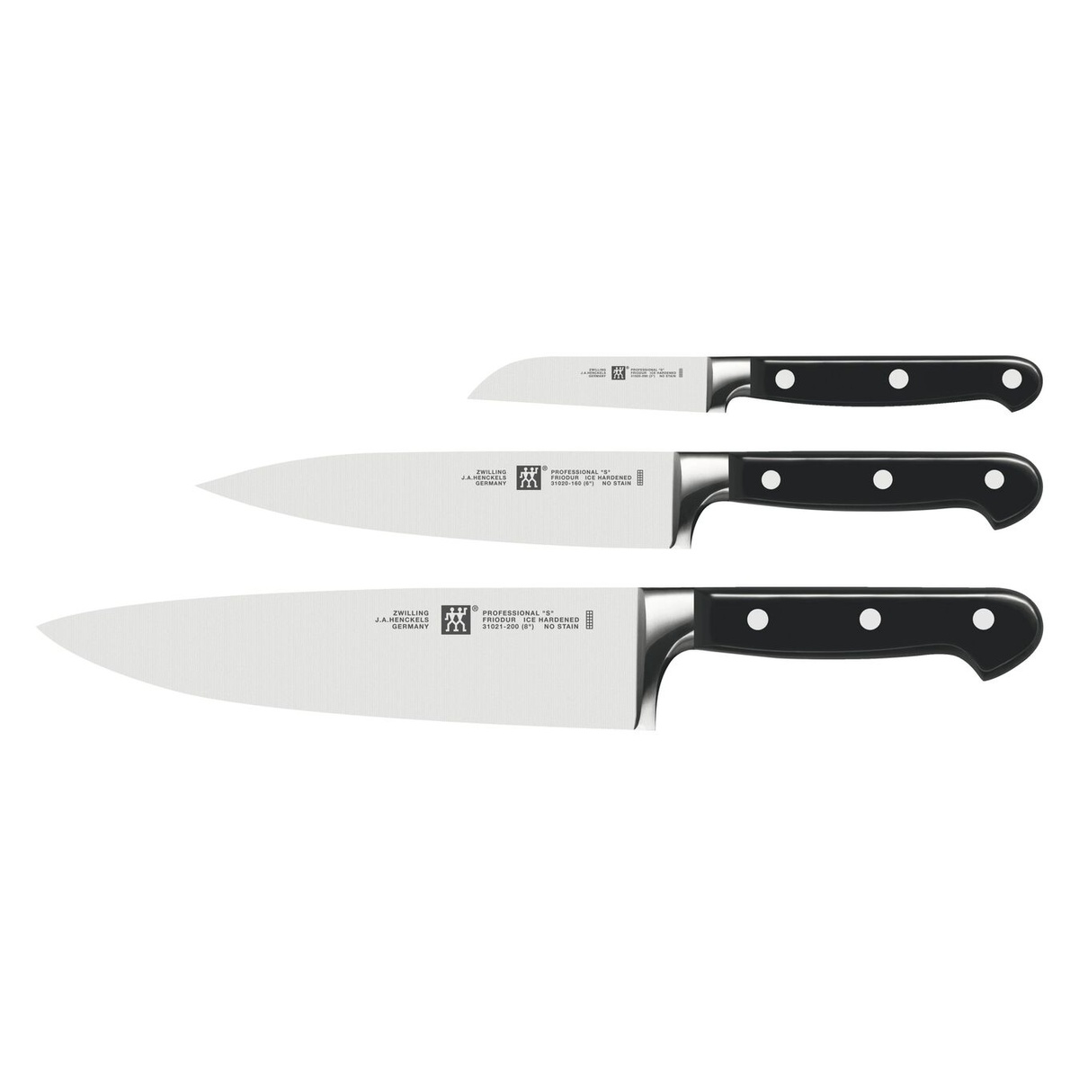 Набор ножей Zwilling Professional S 3 предмета фото