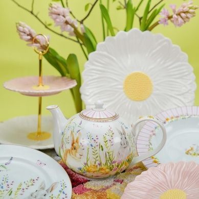 Чайник заварювальний з інф'юзером Easy Life Happy Easter 1 л фото