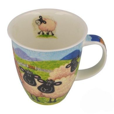 Чашка Dunoon Nevis Sheepies Farmer 480 мл фото