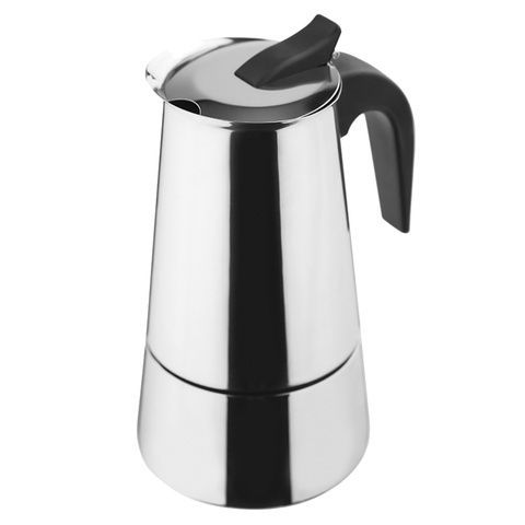 Гейзерна кавоварка 300 мл Vinzer Moka Inox Induction на 6 чашок фото