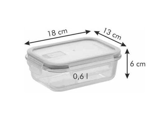 Контейнер Tescoma Freshbox Glass 600 мл фото