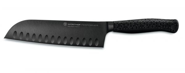 Нож-сантоку Wüsthof Performer 17 см черный фото