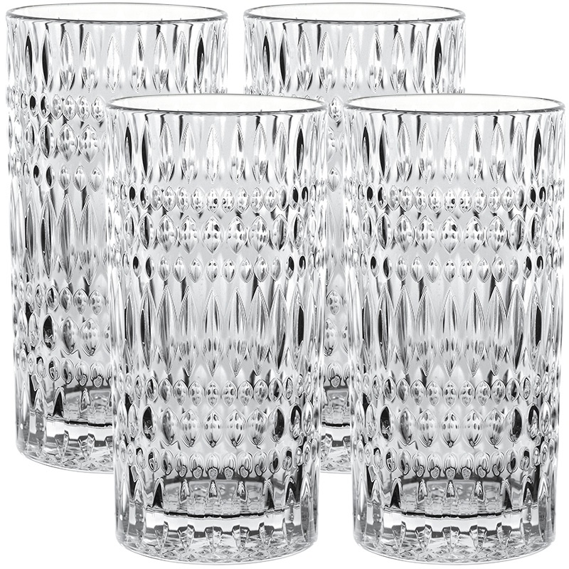 Набір із 4 склянок для напоїв Nachtmann Ethno 434 мл фото