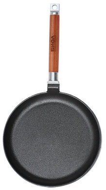 Сковорідка для млинців Біол 22 см чавунна, з'ємна ручка фото
