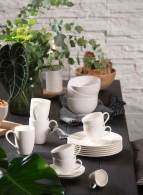 Тарілка супова Villeroy & Boch Basic White Vivo 24 см фото