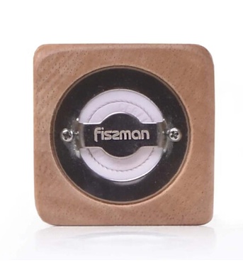 Мельница для специй Fissman 16,5 см деревянная коричневая фото
