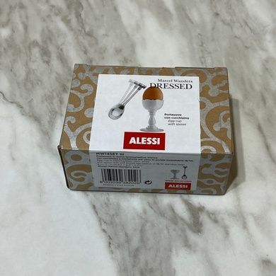 Підставка для яйця з ложкою Alessi Dressed 8,2 см фото