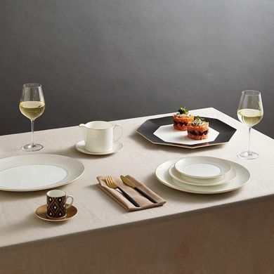 Тарілка для сніданку Wedgwood Gio Gold 20 см фото