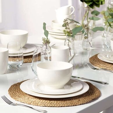 Тарілка супова Villeroy & Boch Basic White Vivo 24 см фото