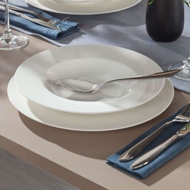 Тарілка супова Villeroy & Boch Basic White Vivo 24 см фото