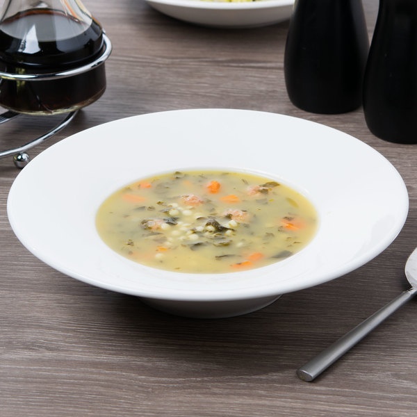 Тарелка суповая Villeroy & Boch Affinity 23 см белая фото