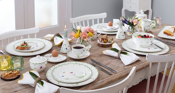 Набор из 2 блюдец Villeroy & Boch Colourful Spring 12 см фото