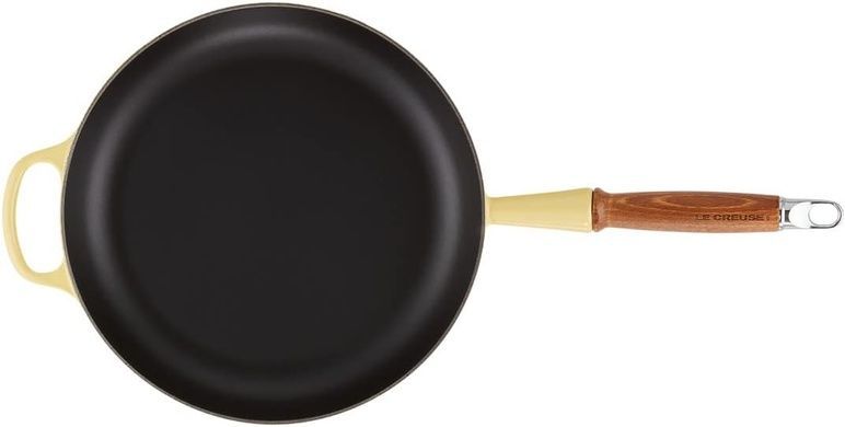 Сковорода Le Creuset Signature 28 см с деревянной ручкой фото