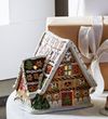 Свічник пряничний будиночок Villeroy & Boch Christmas Toys Memory 15х20 см музичний