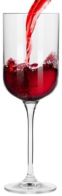 Набір келихів для червоного вина Krosno Glamour 6 шт 350 мл фото