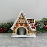 Свічник пряничний будиночок Villeroy & Boch Christmas Toys Memory 15х20 см музичний фото